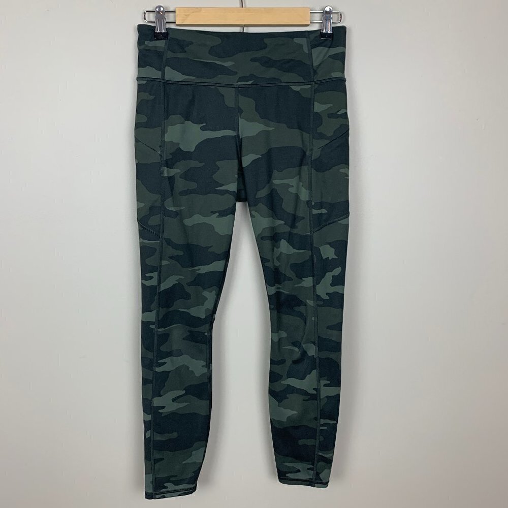 Athleta Camo High-Rise Leggings - Size Small